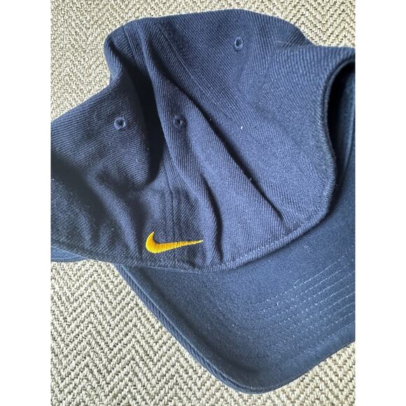 University of Michigan M Embroidered Baseball Hat Nike 7 1/2 60 cm - Picture 6 of 9